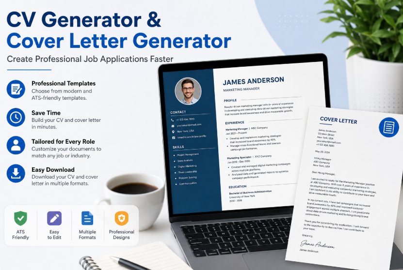 CV Generator and Cover Letter Generator: The Smarter Way to Create Professional Job Applications